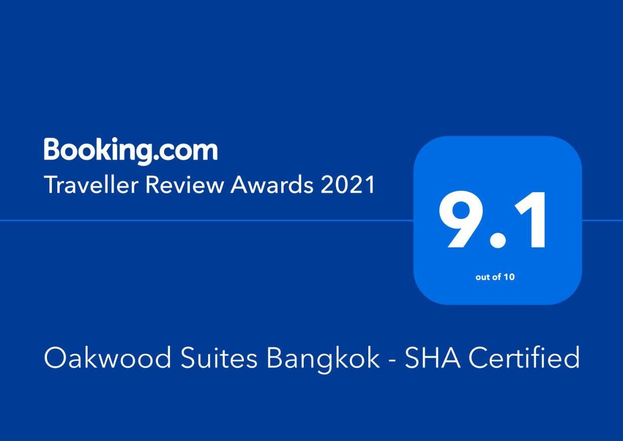 Oakwood Suites Bangkok Dış mekan fotoğraf Booking.com Traveller Review Awards 2021